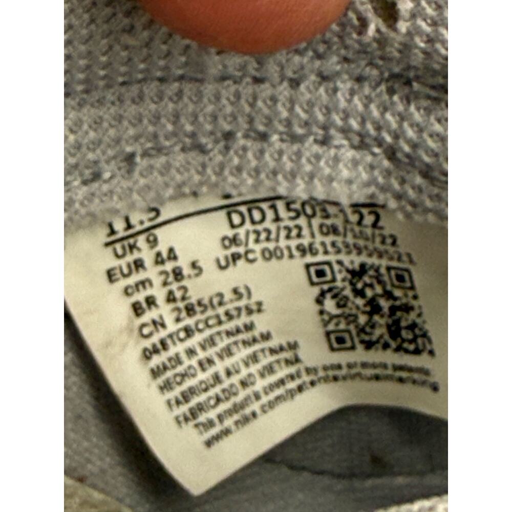 Nike Dunk Low Pale Ivory Rosewood Women 11.5 Men 10 | Gray Burgundy DD1503-122 - Picture 7 of 7